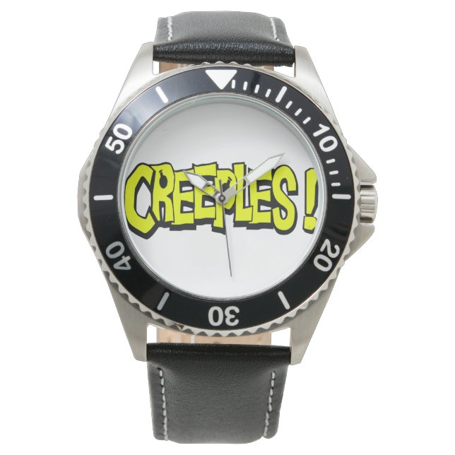 Kriebelkijkers horloge (Voorkant)