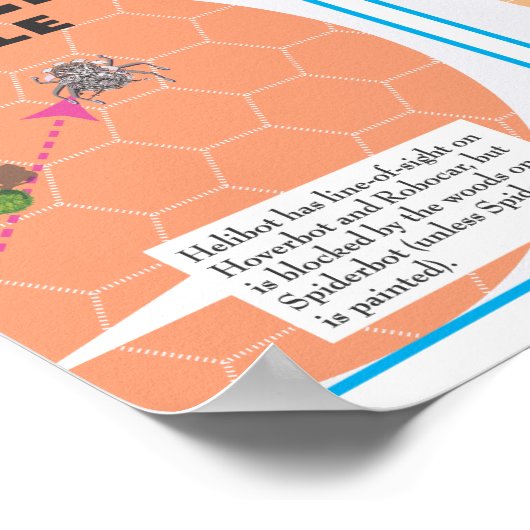 Kriegbot Hoesje Poster (Hoek)