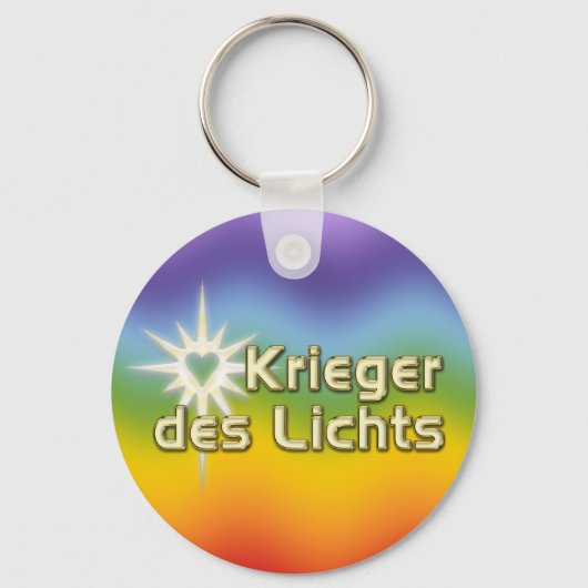 KRIEGER DES LICHTS | Kleur van de kinderen Sleutelhanger (Voorkant)