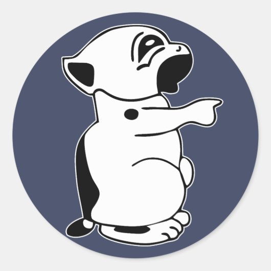 Kriegsmarine U-507 Emblem - Geen schild Ronde Sticker (Voorkant)