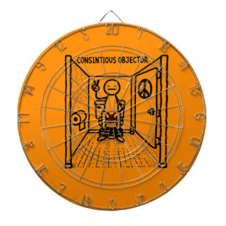 Kriegsverweigerer Dartbord
