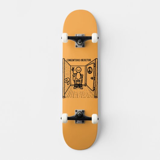Kriegsverweigerer Persoonlijk Skateboard (Voorkant)