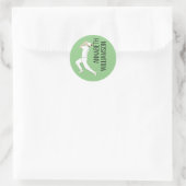 Kriek Ronde Sticker (Tas)