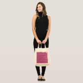 krielzak tote bag (Voorkant (model))