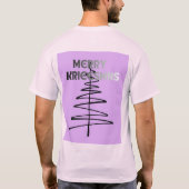 Kriesmess ontwerp  t-shirt (Achterkant)