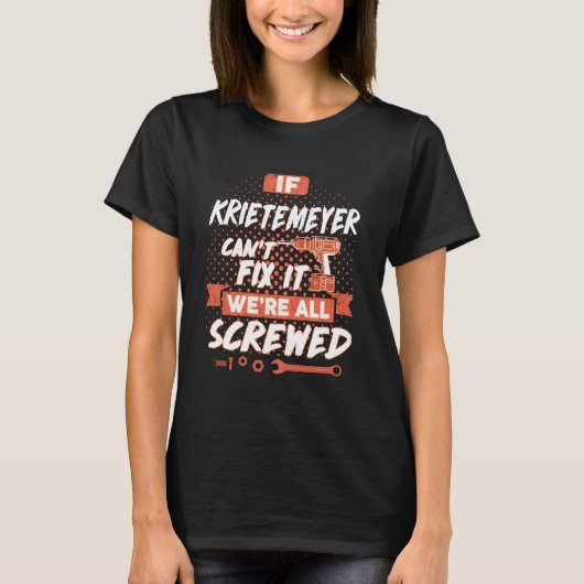 KRIETEMEYER Shirt, KRIETEMEYER Funny Shirts (Voorkant)