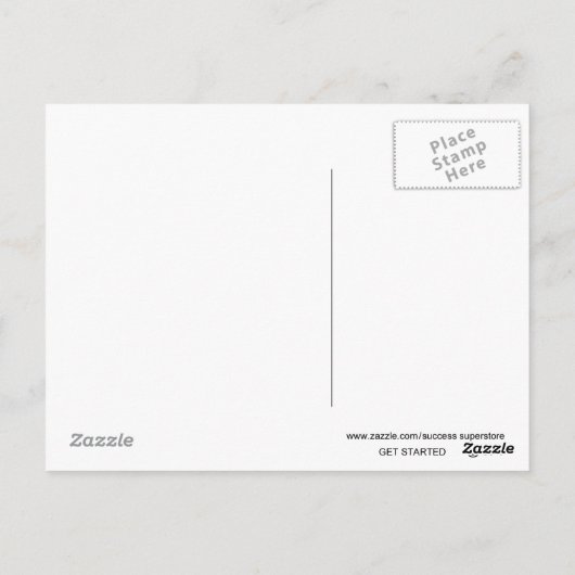 Krijg Begonnen Briefkaart (Achterkant)