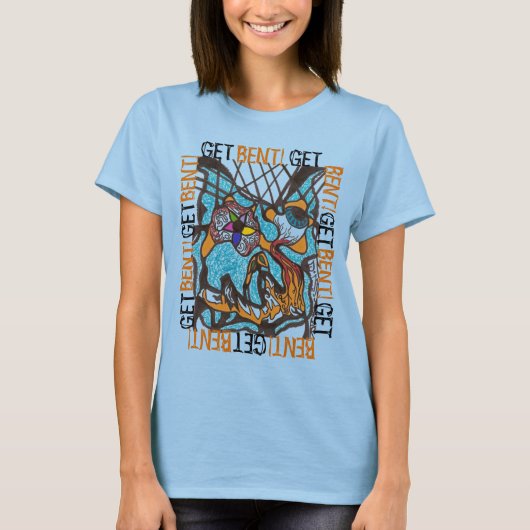 KRIJG BENT! - Oog T-shirt (Voorkant)