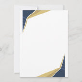 Krijg Black college afstuderen stijlvolle start Kaart (Achterkant)