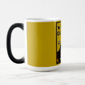 Krijg buiten tuinieren cadeau magische mok (Links)