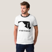 KRIJG CRABS IN MARYLAND T-SHIRT (Voorkant volledig)