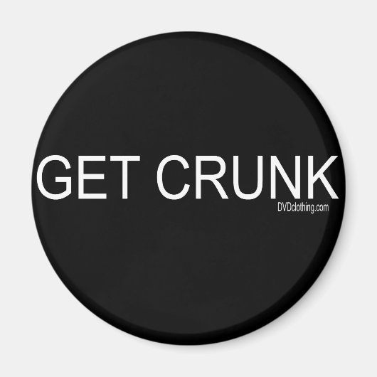 Krijg CRUNK Scene kinder ELECTRO rave Magneet (Voorkant)