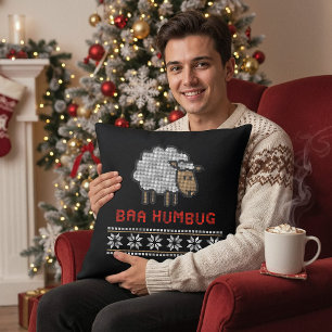 Krijg de baard Kerstschaap Worpkussen Kussen