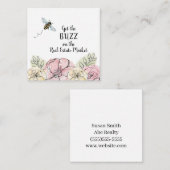 Krijg de Buzz op de markt onroerend goed Notitiekaartje (Voorkant / Achterkant)