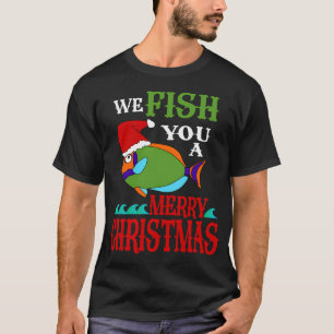 Krijg de kerstgeest te pakken - Vissende Pinguïn K T-shirt