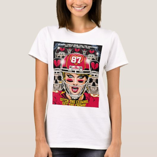 Krijg de Kroon Klassiek T-shirt (Voorkant)