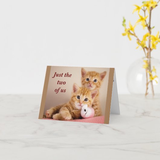 *KRIJG DE MISTLETOE HUNG* WE KUNNEN DE KARTKAART V KAART (Gele Bloem)