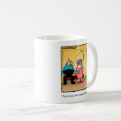 Krijg de Mok van de Humor "Vist" (Voorkant rechts)