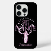 Krijg de Pointe iPhone case (Achterkant)