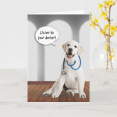 Krijg de Terugwinning van het Goed met Stethoscoop Kaart (Gele Bloem)