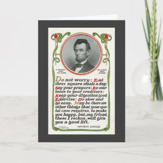 Krijg de Zinnige Manier van goed-Lincoln Kaart