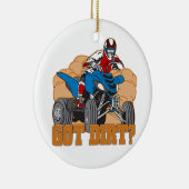 Krijg Dirt ATV Keramisch Ornament (Rechts)