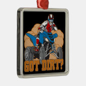 Krijg Dirt ATV Metalen Ornament (Rechts)