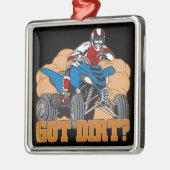 Krijg Dirt ATV Metalen Ornament (Links)