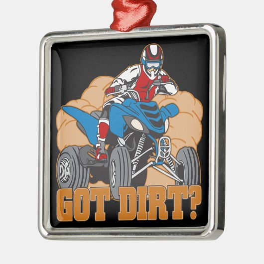 Krijg Dirt ATV Metalen Ornament (Links)