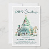 Krijg dit feest Cracking Christmas Kids Verjaardag Kaart (Voorkant)