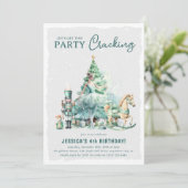 Krijg dit feest Cracking Christmas Kids Verjaardag Kaart (Staand voorkant)