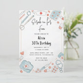 Krijg Doctor Heart Geregistreerde Verpleegkundige  Kaart (Staand voorkant)