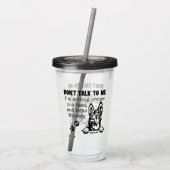 Krijg een aanwijzing, lees een Dustin Stevens myst Acryl Drinkbeker (Achterkant)