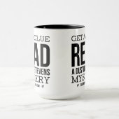 Krijg een aanwijzing, lees een Dustin Stevens myst Mok (Midden)