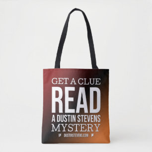 Krijg een aanwijzing, lees een Dustin Stevens myst Tote Bag
