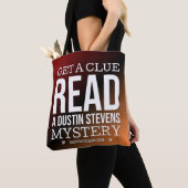 Krijg een aanwijzing, lees een Dustin Stevens myst Tote Bag (Dichtbij)