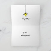 Krijg een goed gevoel voor beter herstel Hallo Wen Kaart (Binnen)