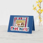 Krijg een goede Kaart met Basset Hound (Gele Bloem)