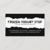 krijg een gratis BEVROREN YOGHURT Klantenkaartje (Achterkant)