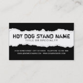 krijg één gratis HOT DOG Klantenkaartje (Achterkant)