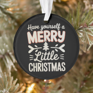 Krijg een heel vrolijk Kerstmis Kerstmis Ornament