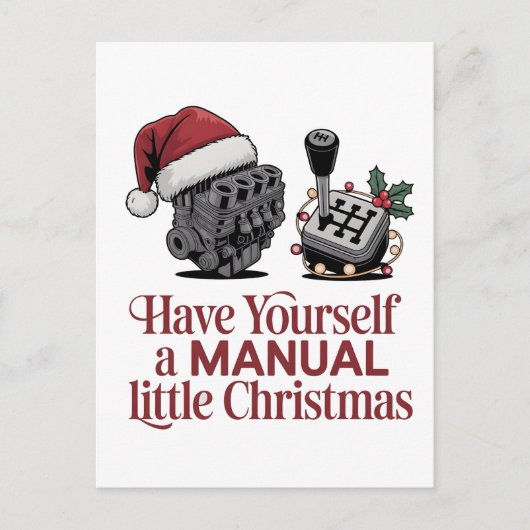 Krijg een vrolijk Kerstfeest monteur Briefkaart (Voorkant)