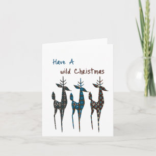 Krijg een Wilde Kerstkaart Kaart