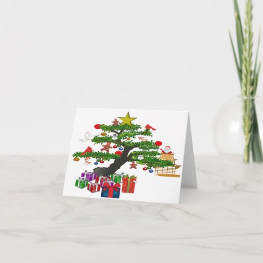 Krijg een Zen Kerst! Kaart (Voorkant)