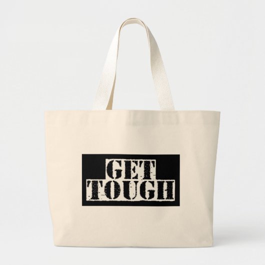Krijg Genoeg 005 Grote Tote Bag (Voorkant)