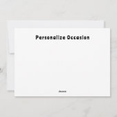 Krijg goed Binnenkort Ranch Boerderij Cattle Count Feestdagenkaart (Achterkant)