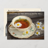 Krijg goed Binnenkort wijnliefhebber Briefkaart (Voorkant / Achterkant)