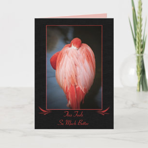 Krijg goed Flamingo Kaart