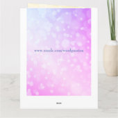 Krijg goed genezende wensen groet kaart (Achterkant)