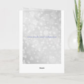 Krijg goed genezende wensen groet kaart (Achterkant)